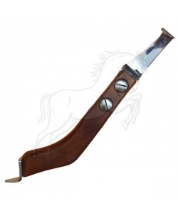Hoof Knife with Aluminum Hoof Pick